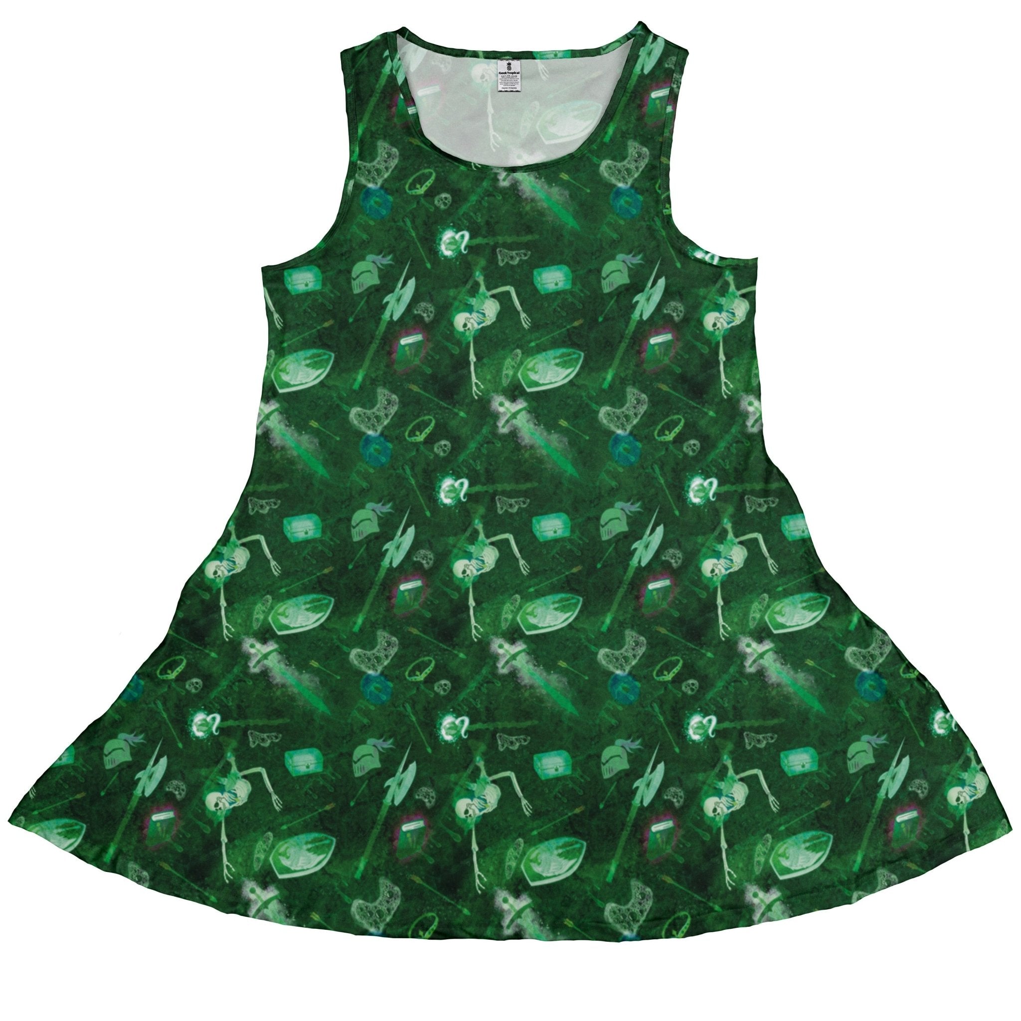 Gelatinous Cube Dnd Monster Dress Geek Nerd Designs by Nathan dnd & rpg print lx - C