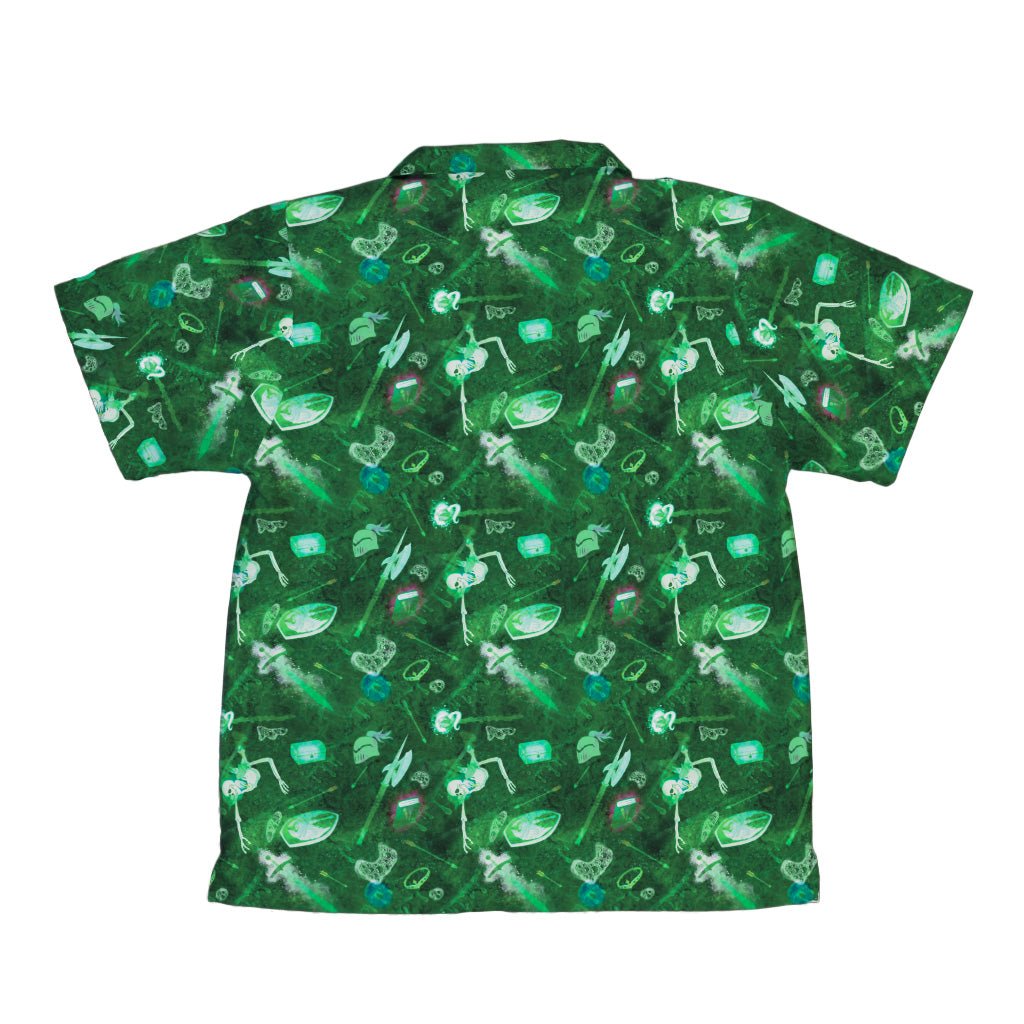 Gelatinous Cube Dnd Monster Youth Hawaiian Shirt - Designs by Nathan - dnd & rpg print - Q3