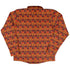 Geometric Bonfire Long Sleeve Button Up Shirt back