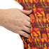 Geometric Bonfire Sleeveless Dress Pocket