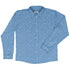 Geometry Blue Math Long Sleeve Button Up Shirt Geek Nerd adult sizing FLOW DESC WRITING mathematics print