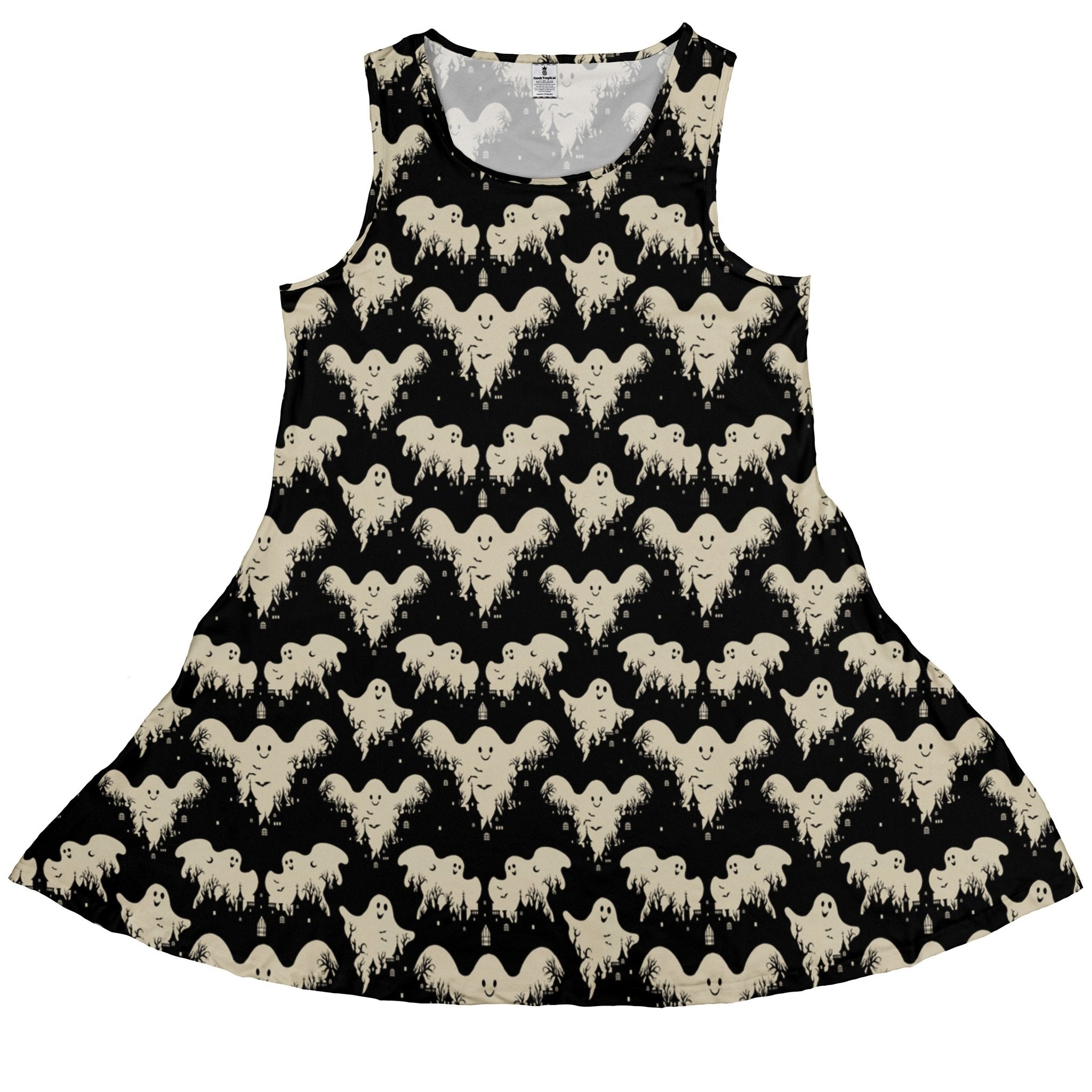 Ghost Castle Dress Geek Nerd halloween lx - C q4