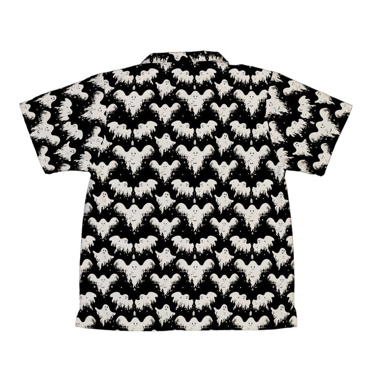 Ghost Castle Youth Hawaiian Shirt Geek Nerd halloween q4