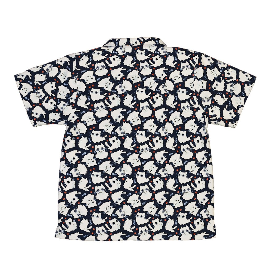 Ghost Cats Youth Hawaiian Shirt Geek Nerd 0925 Animal Patterns Design by Ardi Tong