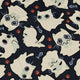 Ghost Cats Long Sleeve Button Up Shirt Geek Nerd 0925 adult sizing All Adult Button Up Shirts