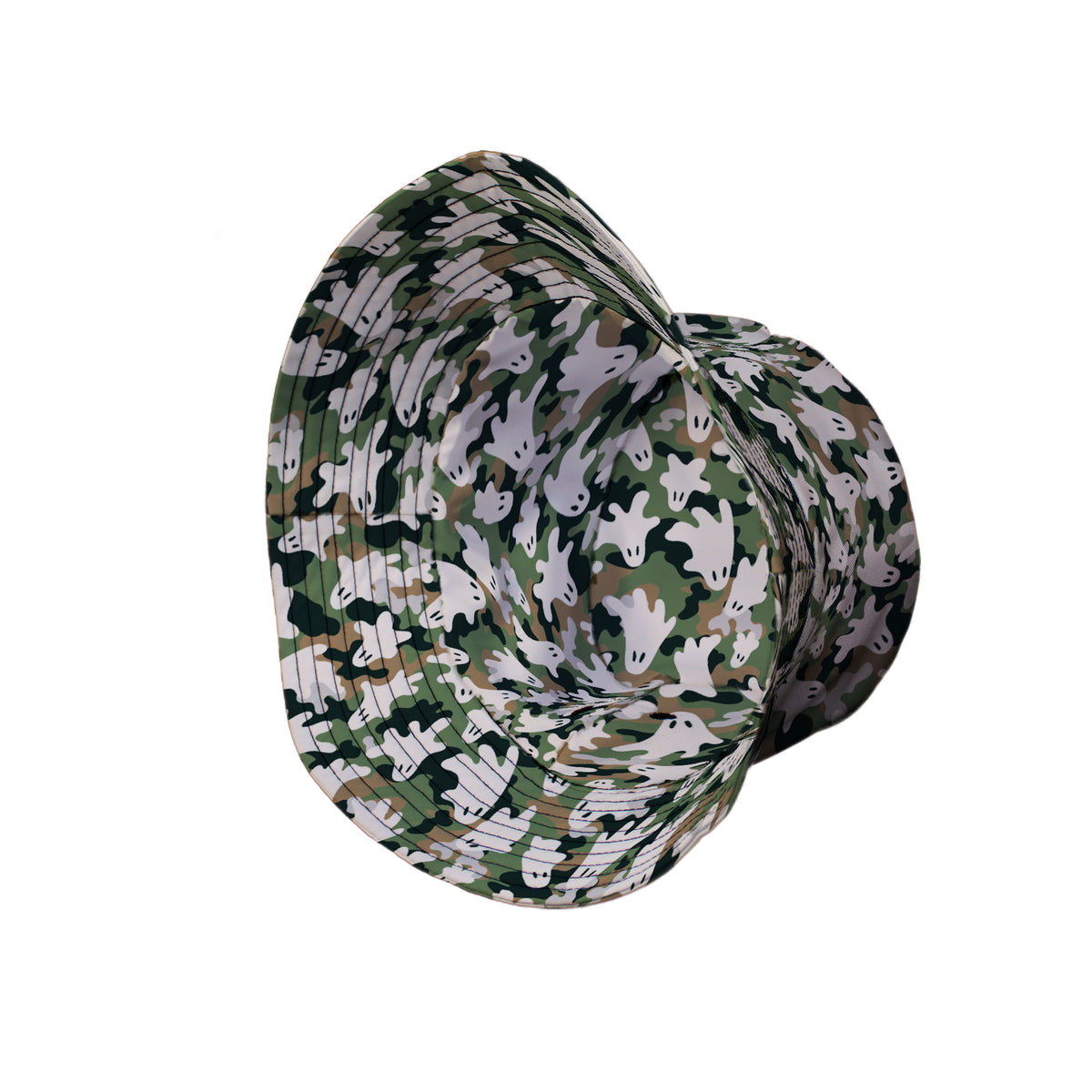 Ghost US Army You Cant See Me Bucket Hat Side View