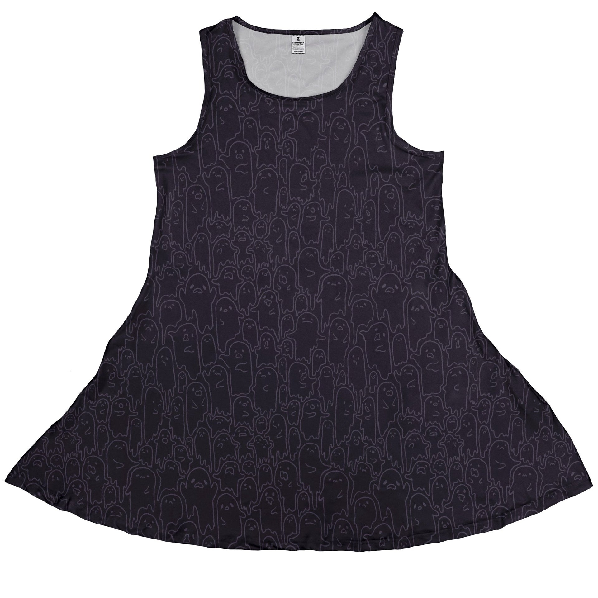 Ghost Wall Purple Sleeveless Dress