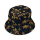 Ginkgo Golden Fish Bucket Hat Geek Nerd 0925 Animal Patterns Botany Print