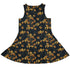 Ginkgo Golden Fish Dress Geek Nerd 0925 Animal Patterns Botany Print