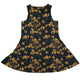 Ginkgo Golden Fish Dress Geek Nerd 0925 Animal Patterns Botany Print