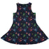 Glimpses In Dragon Time Dress Geek Nerd Animal Patterns Designed by Rose Khan Fantasy Prints