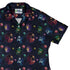 Glimpses in Dragon Time Curvy Button Up Shirt Geek Nerd Animal Patterns Designed by Rose Khan Fantasy Prints