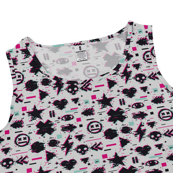 Glitchy Game Effects Video Game Dress Geek Nerd lx - C video game arcade print