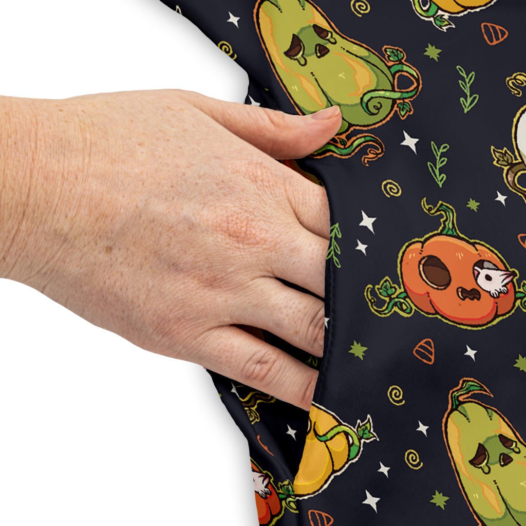 Glowing Halloween Pumpkins Anime Dress Geek Nerd halloween lx - C q4