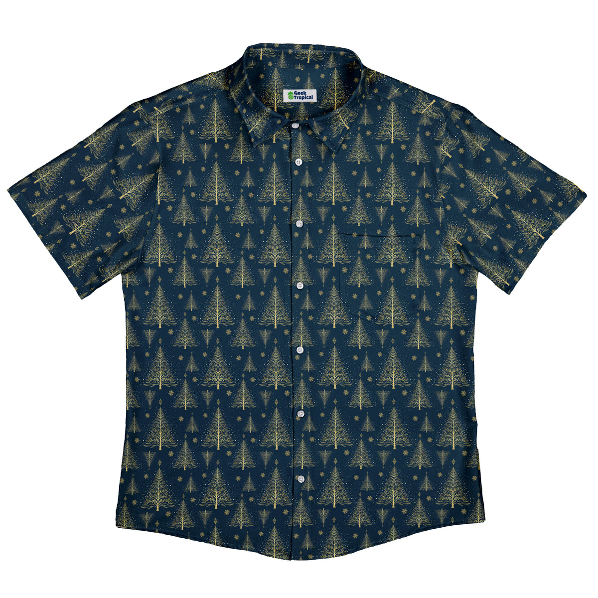 Golden Frost Button Up Shirt Flat Front