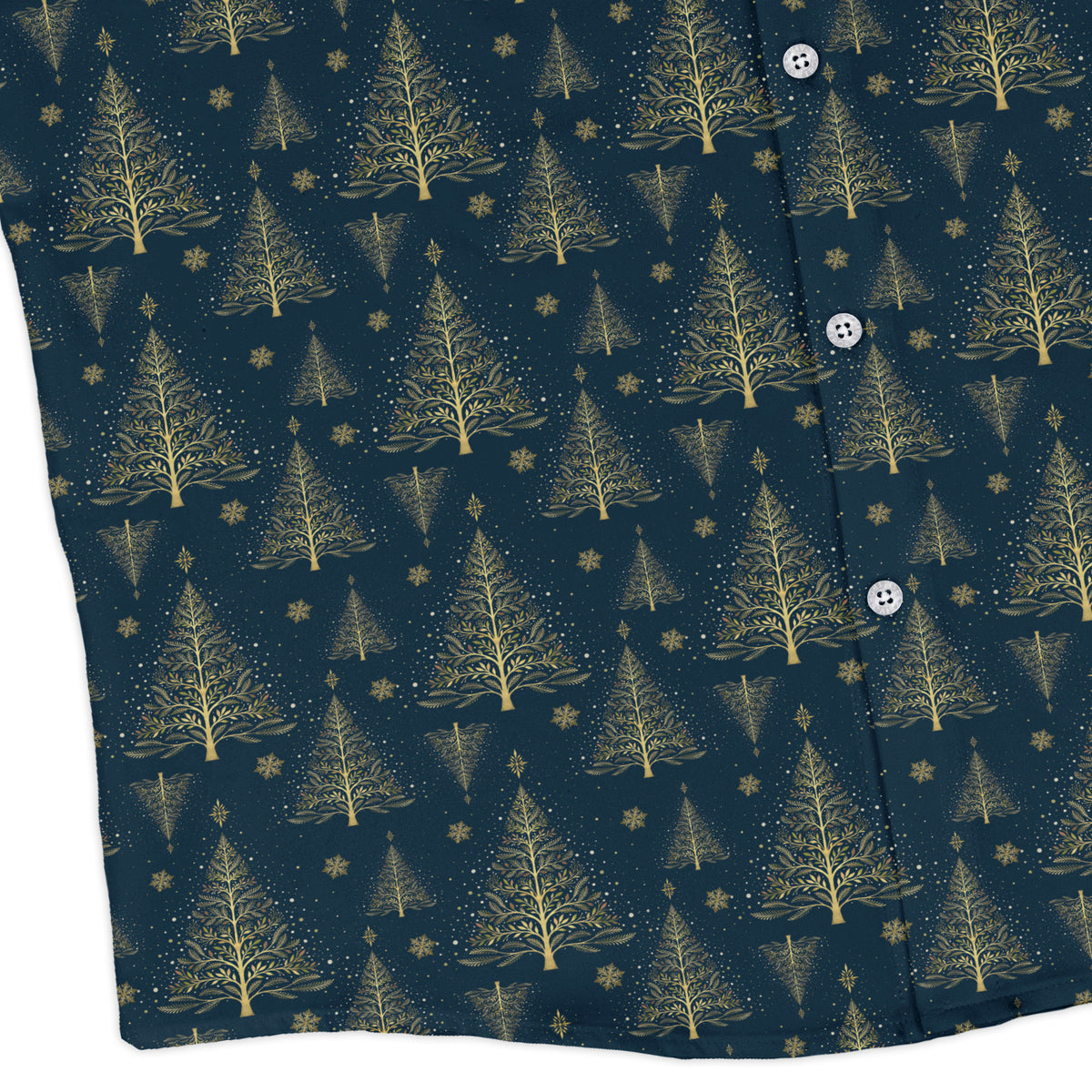 Golden Frost Long Sleeve Button Up Shirt corner
