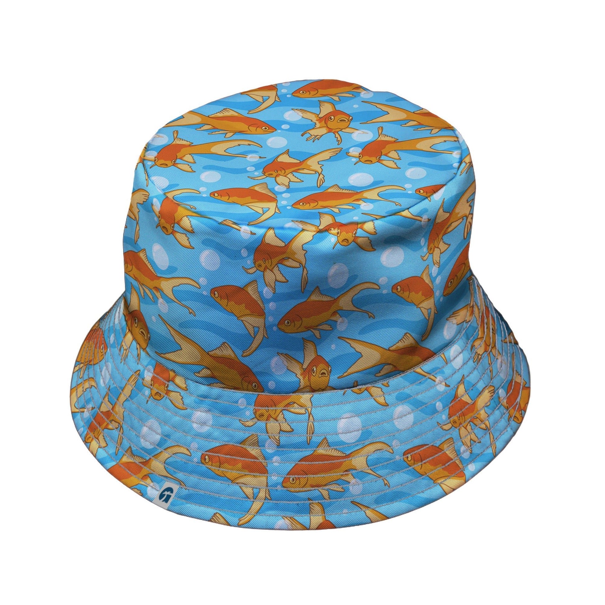 Goldfish Bucket Hat Geek Nerd Design by Julie Kitzes lx - B marine biology