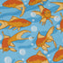 Goldfish Button Up Shirt Geek Nerd adult sizing Design by Julie Kitzes marine biology