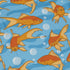 Goldfish Long Sleeve Button Up Shirt Geek Nerd adult sizing Design by Julie Kitzes FLOW DESC WRITING