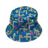 Good Vibes Game Bucket Hat Gray Stitching