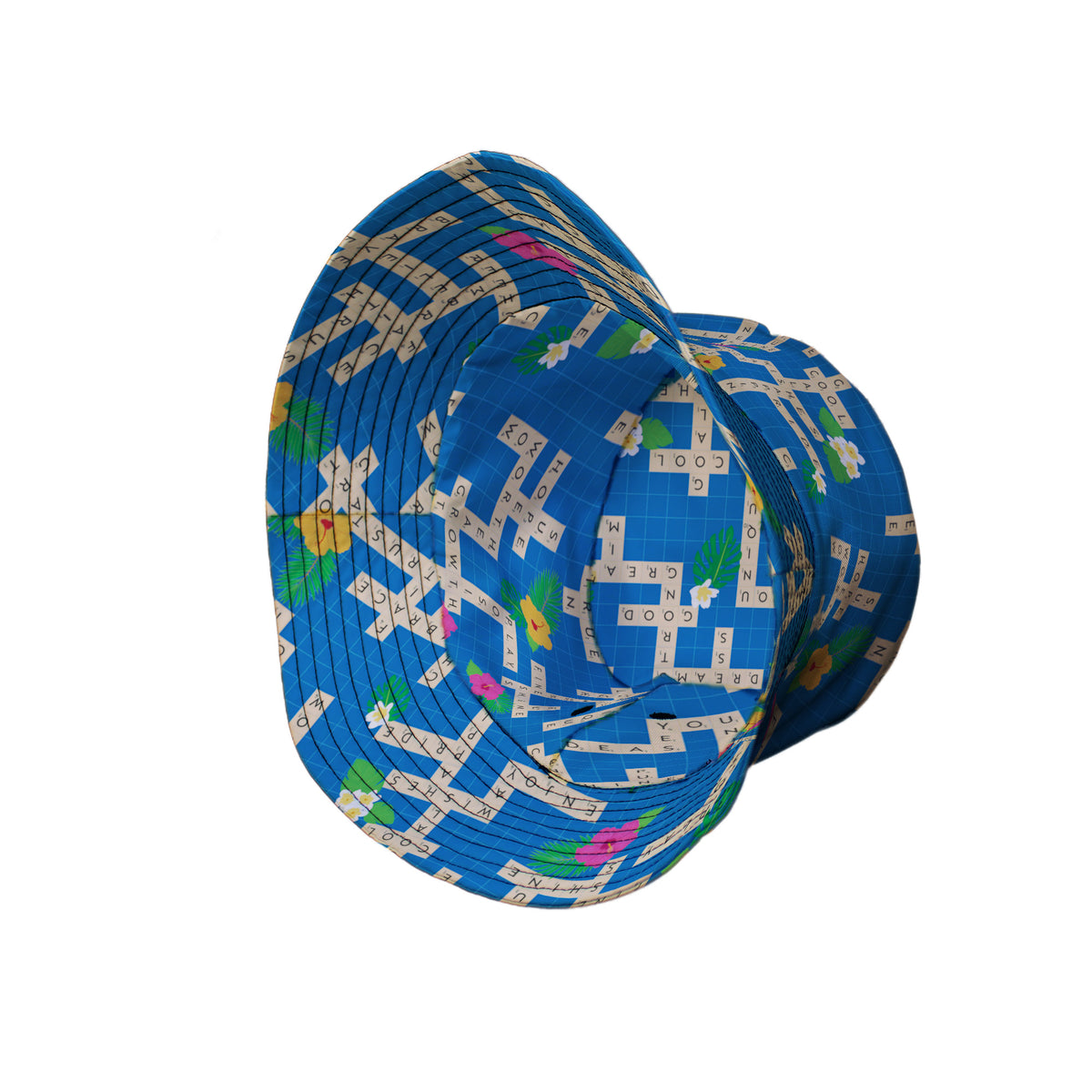 Good Vibes Game Bucket Hat Side View