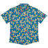 Good Vibes Game Button Up Shirt Flat Front