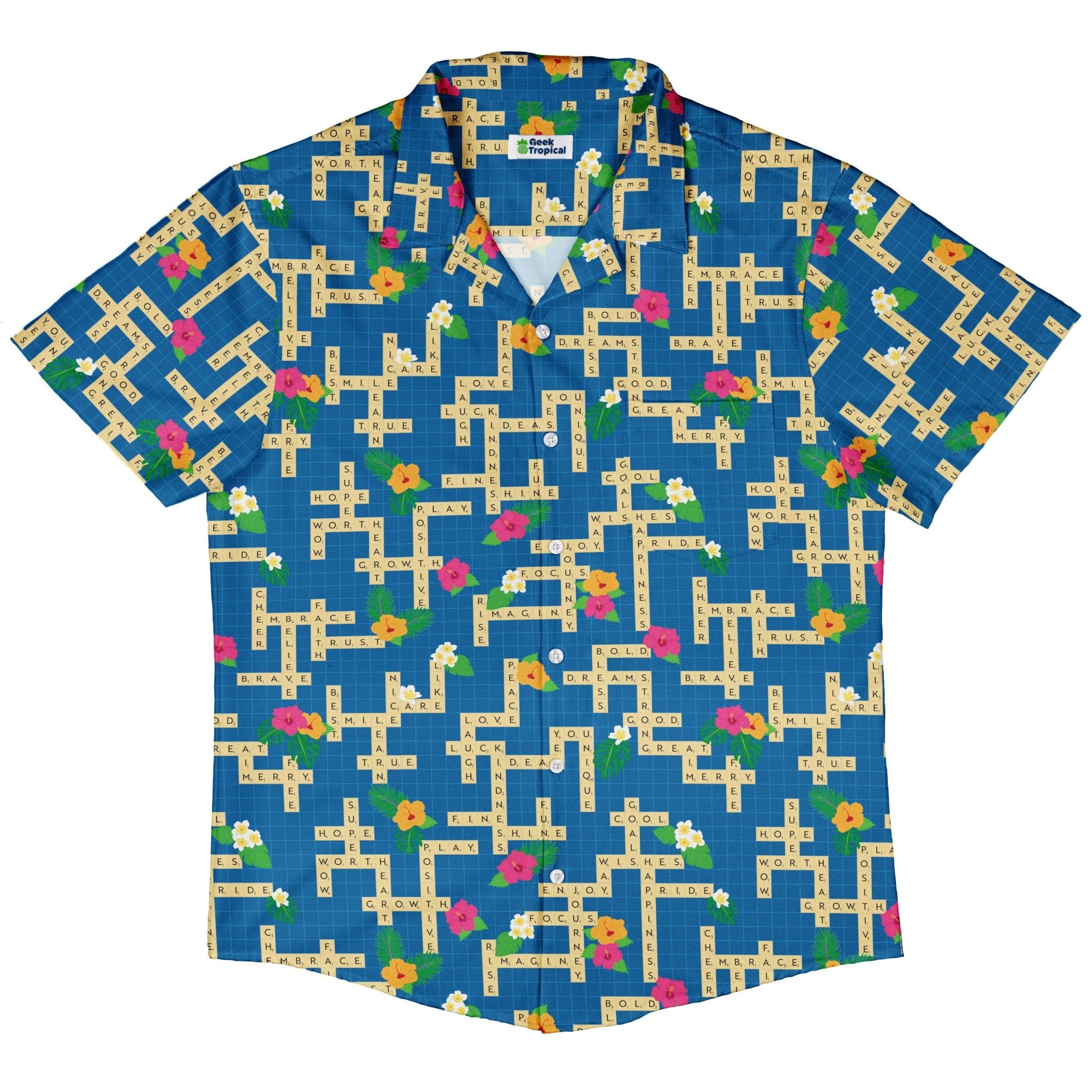 Good Vibes Game Button Up Shirt 5