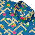 Good Vibes Game Button Up Shirt Neck