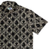 Gothic Damask Button Up Shirt Top Corner