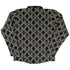 Gothic Damask Long Sleeve Button Up Shirt back