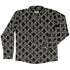 Gothic Damask Long Sleeve Button Up Shirt front