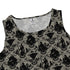 Gothic Damask Sleeveless Dress close front