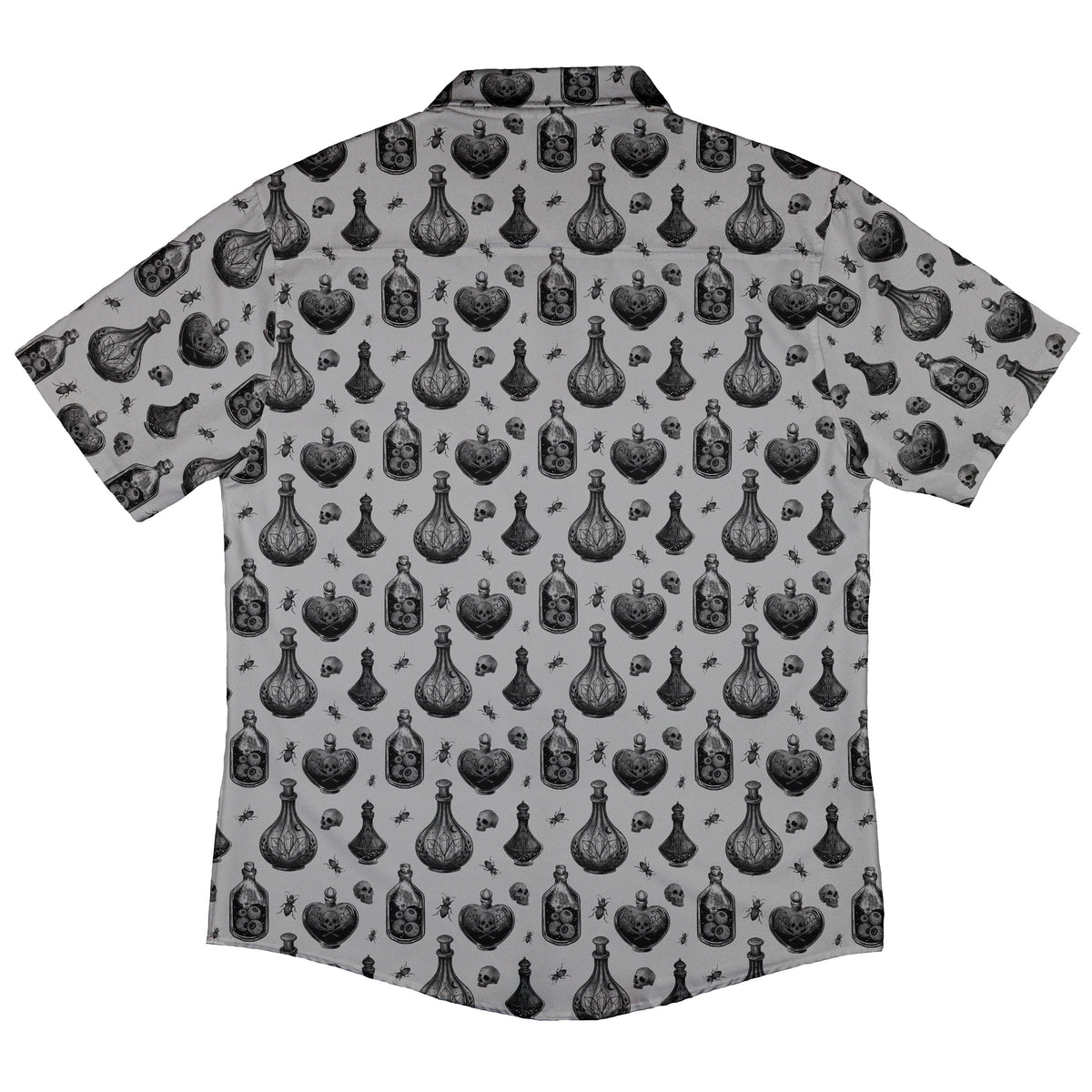 Gothic Potion Lab Button Up Shirt Back
