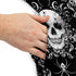 Gothic Spider Skull Sleeveless Dress Pocket