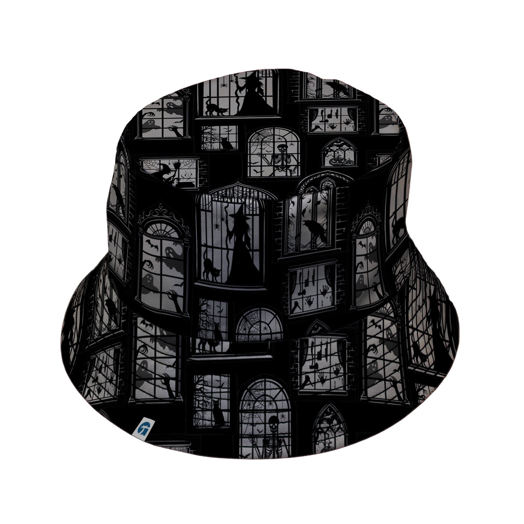 Gothic Windows Bucket Hat Geek Nerd 0925 Design by Episodic FLOW DESC WRITING