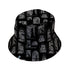 Gothic Windows Bucket Hat Geek Nerd 0925 Design by Episodic FLOW DESC WRITING