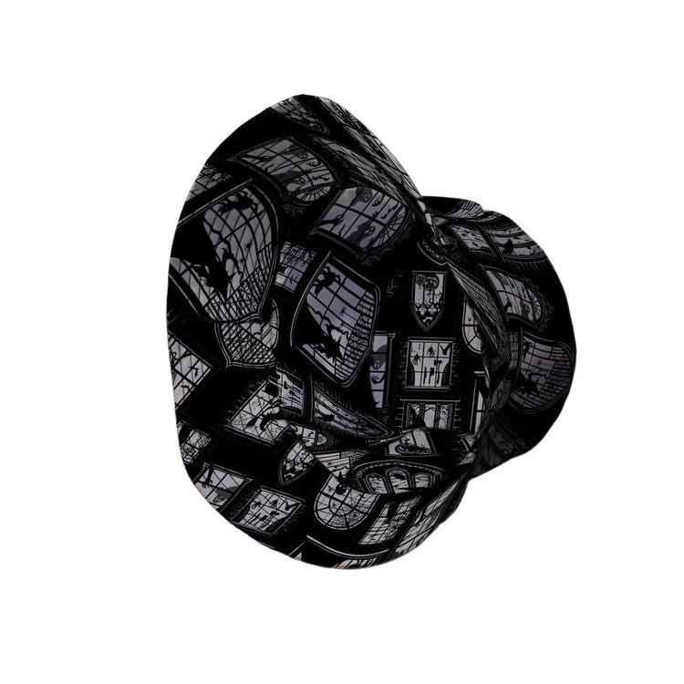 Gothic Windows Bucket Hat Geek Nerd 0925 Design by Episodic FLOW DESC WRITING