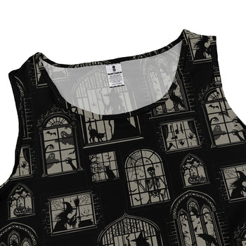 Gothic Windows Dress Geek Nerd 0925 Design by Episodic Fantasy Prints