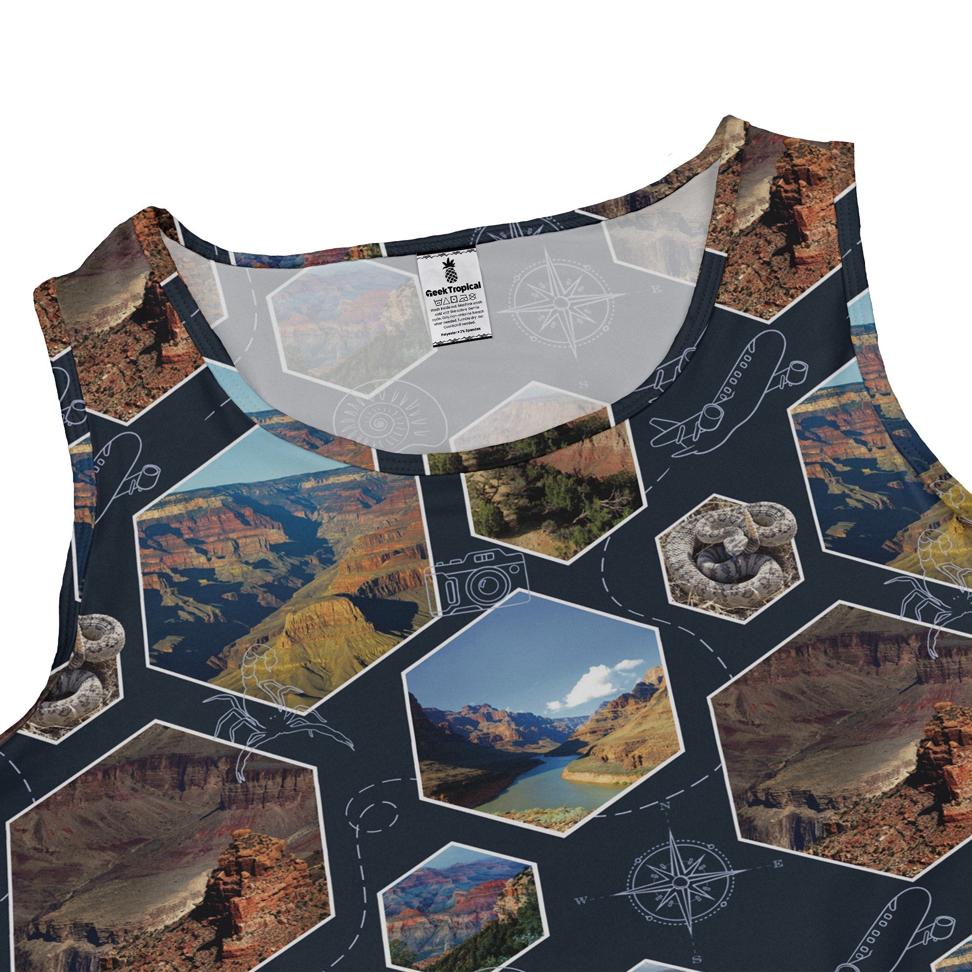 Grand Canyon Wonder Dress Geek Nerd 0925 Designs by Nathan FLOW DESC WRITING
