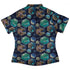 Great Reef Wonder Curvy Button Up Shirt Geek Nerd 0925 All Adult Button Up Shirts Animal Patterns
