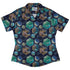 Great Reef Wonder Curvy Button Up Shirt Geek Nerd 0925 All Adult Button Up Shirts Animal Patterns