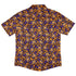 Groovy Lava Lamps Dark Button Up Shirt Back