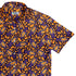 Groovy Lava Lamps Dark Button Up Shirt Top Corner