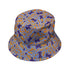 Groovy Lava Lamps Light Bucket Hat Gray Stitching