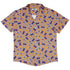 Groovy Lava Lamps Light Button Up Shirt Hawaiian Front