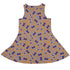 Groovy Lava Lamps Light Sleeveless Dress back