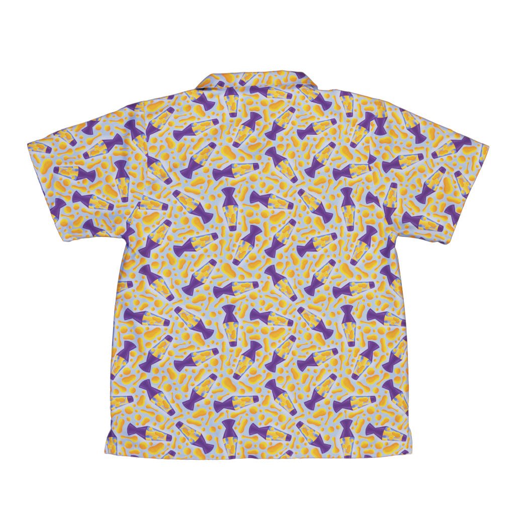 Groovy Lava Lamps Light Youth Hawaiian Shirt 2