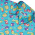 Gum Drop Dinos Button Up Shirt Geek Nerd 0925 adult sizing All Adult Button Up Shirts