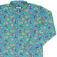 Gum Drop Dinos Long Sleeve Button Up Shirt Geek Nerd 0925 adult sizing All Adult Button Up Shirts