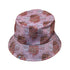 Gut Instincts Flesh Bucket Hat Gray Stitching